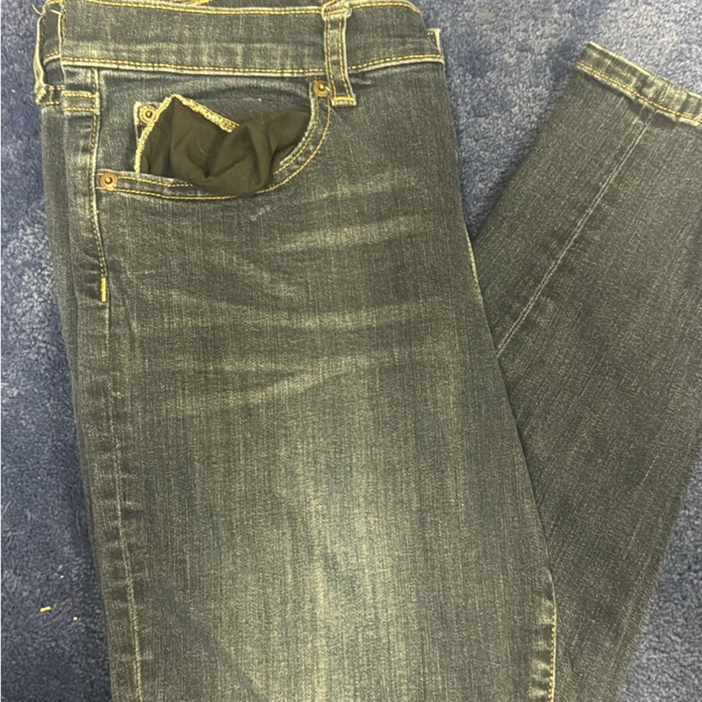 Banana Republic Factory Women's Dark Blue Skinny Jeans